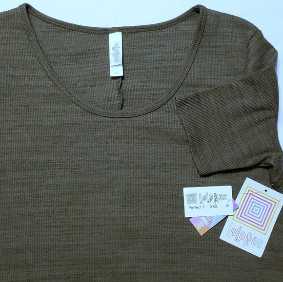 NWT SET LuLaRoe 2XS Perfect T & CP Tween Leopard Leggings - Picture 10 of 12